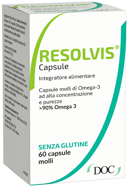 RESOLVIS 60 CAPSULE MOLLI - farmacia187.it