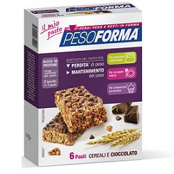 PESOFORMA BARRETTA CEREALI/CIOCCOLATO 12 X 31 G - farmacia187.it