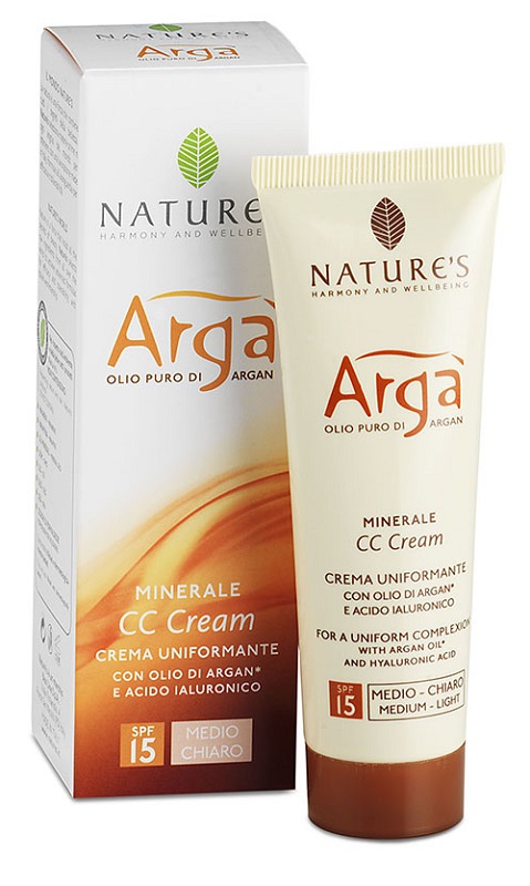 ARGA' CC CREAM VISO MEDIO CHIARA 50 ML NATURE'S - farmacia187.it