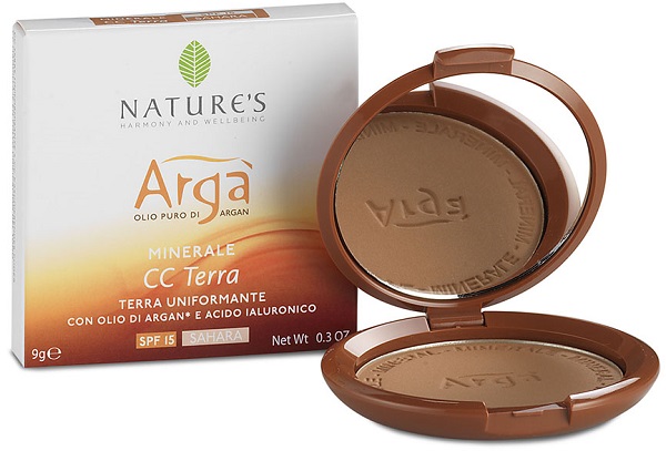 ARGA' CC TERRA UNIFORMANTE SAHARA SPF15 9 G NATURE'S - farmacia187.it