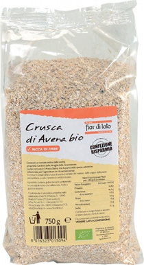 CRUSCA DI AVENA BIO 750 G - farmacia187.it
