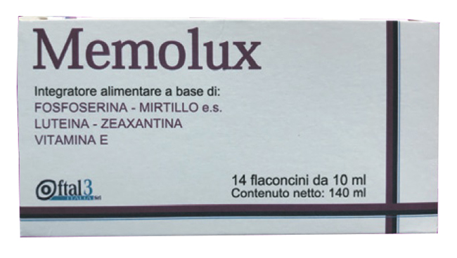 MEMOLUX 14 FLACONCINI 10 ML - farmacia187.it