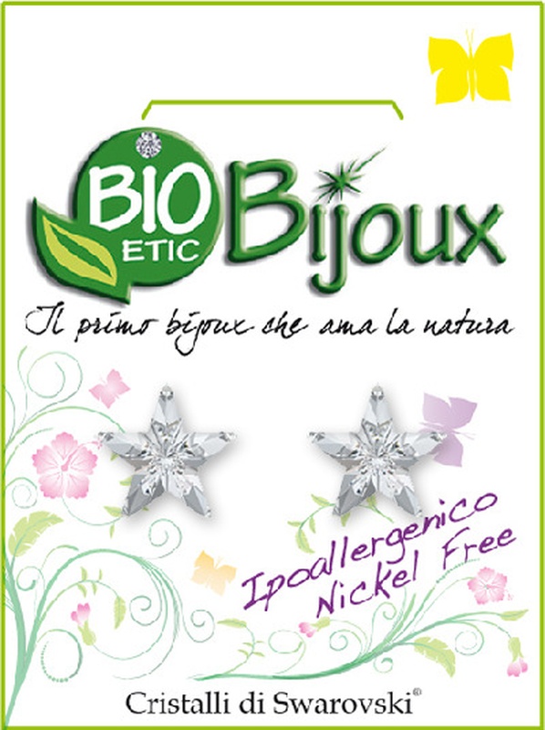 ORECCHINO STELLA 10MM CRYSTAL - farmacia187.it