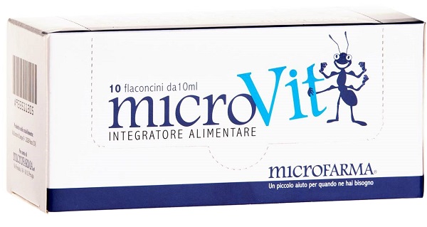 MICROVIT 10 FLACONCINI DA 10 ML - farmacia187.it