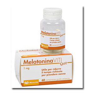 MELATONINA VITI FAST 1MG 60 COMPRESSE GUSTO ARANCIA - farmacia187.it