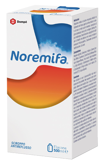 NOREMIFA SCIROPPO ANTIREFLUSSO 500 ML - farmacia187.it