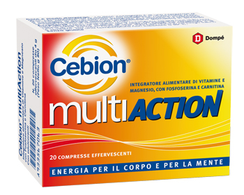 CEBION MULTIACTION 20 COMPRESSE EFFERVESCENTI - farmacia187.it