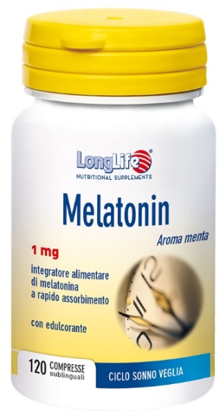 LONGLIFE MELATONIN 1 MG 120 COMPRESSE - farmacia187.it