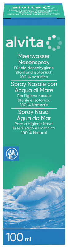 SPRAY NASALE ALVITA CON ACQUA DI MARE 100 ML - farmacia187.it