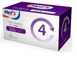 AGO PER PENNA DA INSULINA GAUGE 31 6 MM 100 PEZZI - farmacia187.it