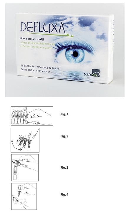 DEFLUXA GOCCE OCULARI 15 CONTENITORI MONODOSE DA 0,4 ML - farmacia187.it