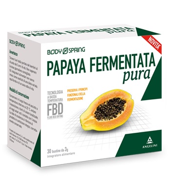 BODY SPRING PAPAYA FERMENTATA PURA 30 BUSTINE - farmacia187.it