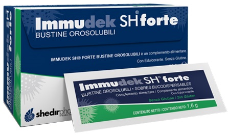 IMMUDEK SH FORTE 16 BUSTINE OROSOLUBILI - farmacia187.it