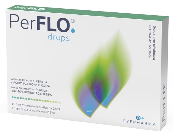PERFLO DROPS GOCCE OCULARI 10 FIALE MONODOSE - farmacia187.it