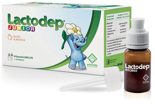 LACTODEP JUNIOR 8 FLACONCINI X 5,5 ML - farmacia187.it