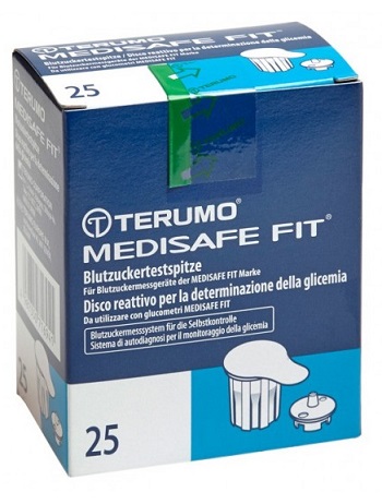 DISCO PER LA DETERMINAZIONE DELLA GLICEMIA MEDISAFE FIT 25 PEZZI - farmacia187.it