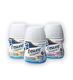 ENSURE COMPACT FRAGOLA 4 BOTTIGLIE DA 125 ML - farmacia187.it