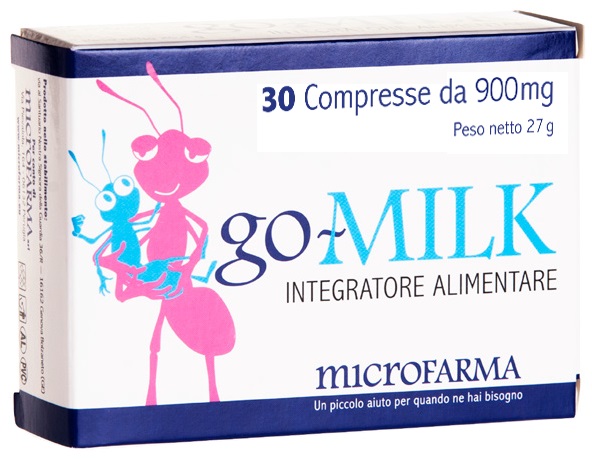 GO-MILK 30 COMPRESSE - farmacia187.it