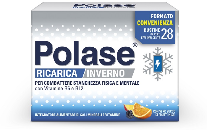 POLASE RICARICA INVERNO 28 BUSTINE DI POLVERE EFFERVESCENTE - farmacia187.it