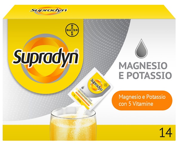 SUPRADYN MAGNESIO POTASSIO SENZA ZUCCHERO 14 BUSTINE 4 G - farmacia187.it