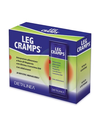 LEG CRAMPS 20 BUSTINE OROSULUBILI DIETALINEA 25 G - farmacia187.it
