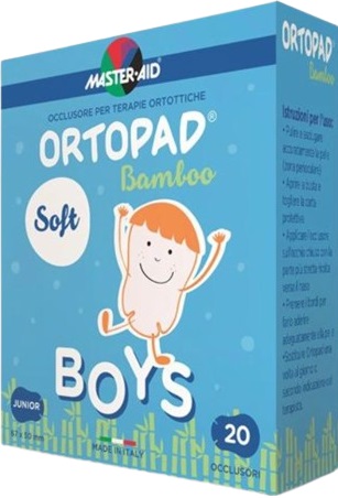 CEROTTO OCULARE PER ORTOTTICA ORTOPAD SOFT BOYS REGULAR 20 PEZZI - farmacia187.it
