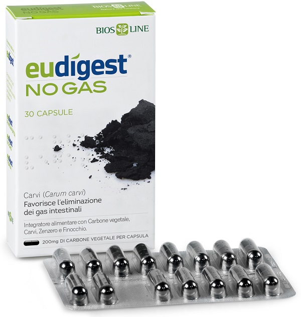 EUDIGEST NO GAS 30 CAPSULE VEGETALI - farmacia187.it