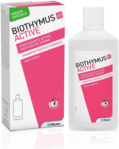 BIOTHYMUS AC ACTIVE SHAMPOO RISTRUTTURANTE DONNA 200 ML PREZZO SPECIALE - farmacia187.it