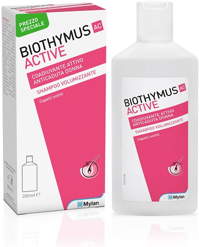BIOTHYMUS AC ACTIVE SHAMPOO VOLUMIZZANTE DONNA 200 ML PREZZO SPECIALE - farmacia187.it