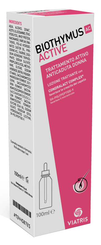 BIOTHYMUS AC ACTIVE TRATTAMENTO ATTIVO ANTICADUTA DONNA LOZIONE 100 ML - farmacia187.it