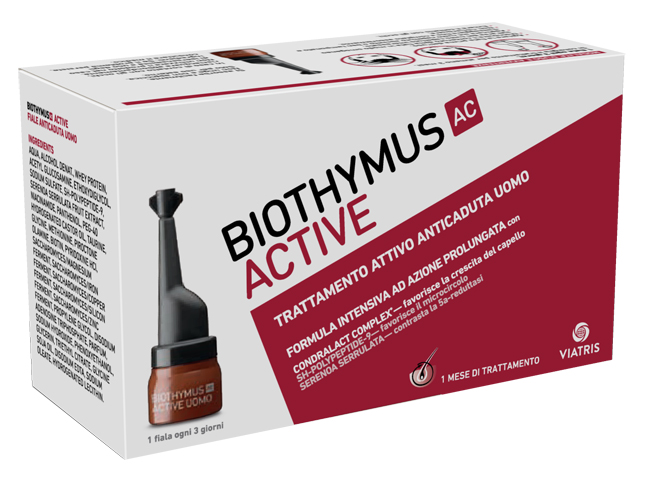 BIOTHYMUS AC ACTIVE TRATTAMENTO ATTIVO ANTICADUTA UOMO 10 FIALE 3,5 ML - farmacia187.it