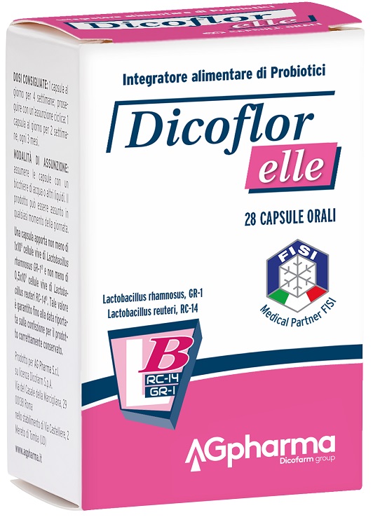 DICOFLOR ELLE 28 CAPSULE - farmacia187.it