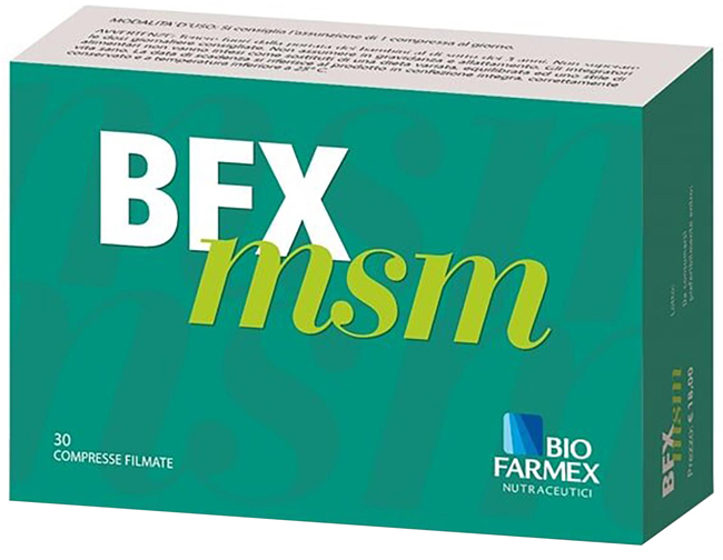 BFX MSM 30 COMPRESSE - farmacia187.it