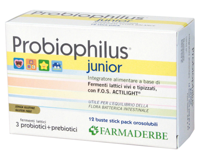 PROBIOPHILUS JUNIOR 12B BUSTE - farmacia187.it