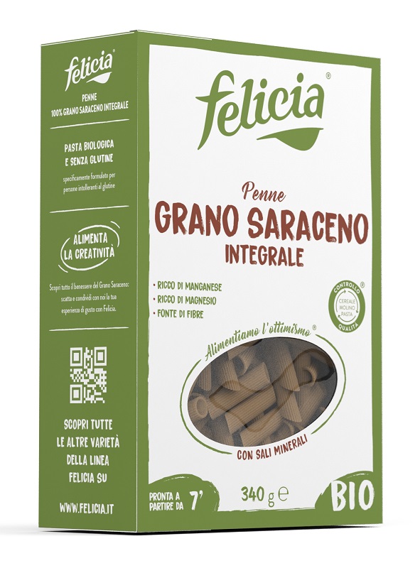FELICIA BIO SARACENO PENNE 340 G - farmacia187.it