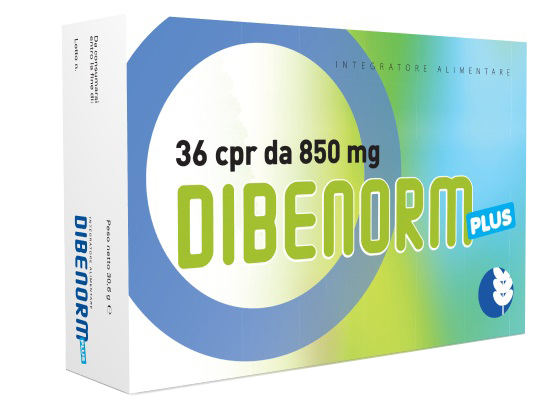 DIBENORM PLUS 36 COMPRESSE 850 MG - farmacia187.it