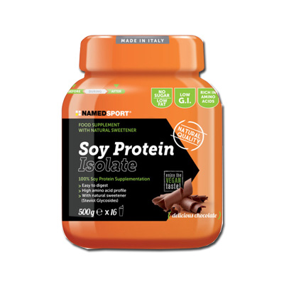 SOY PROTEIN ISOLATE DELICIOUS CHOCOLATE POLVERE 500 G - farmacia187.it