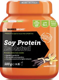 SOY PROTEIN ISOLATE VANILLA CREAM POLVERE 500 G - farmacia187.it