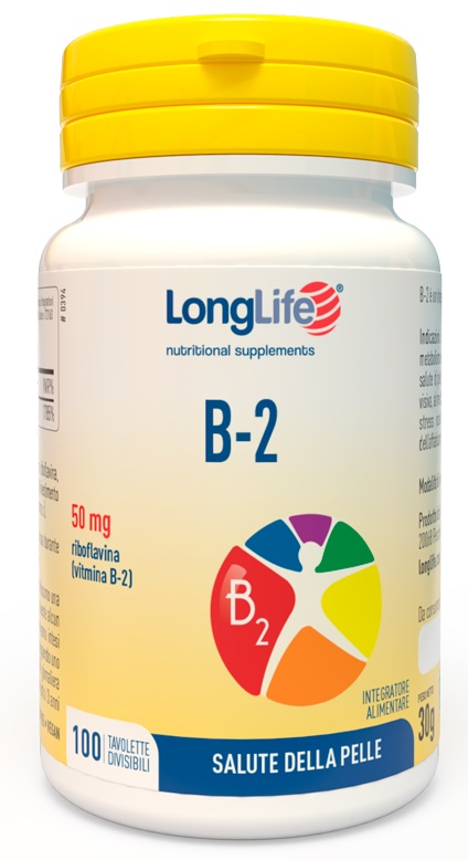 LONGLIFE B2 50 MG 100 TAVOLETTE DIVISIBILI - farmacia187.it