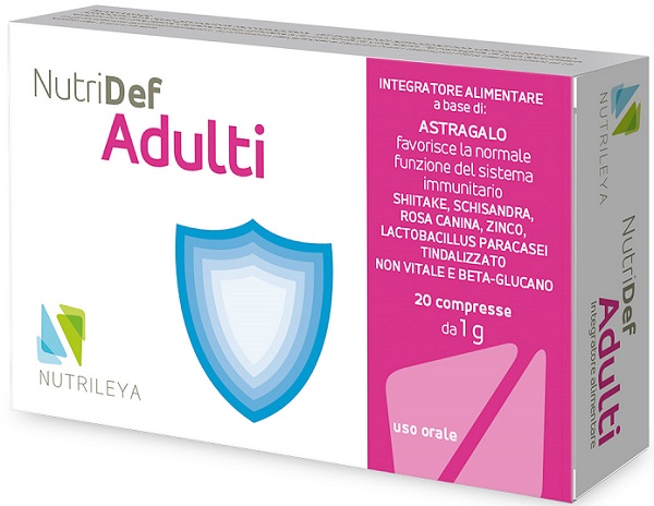 NUTRIDEF ADULTI 20 COMPRESSE - farmacia187.it