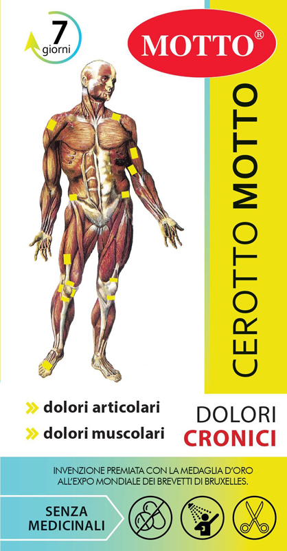 CEROTTO MOTTO ANALGESICO DA RITAGLIARE 5 X 15 CM 2 PEZZI - farmacia187.it