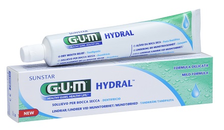 GUM HYDRAL DENTIFRICIO 75 ML - farmacia187.it