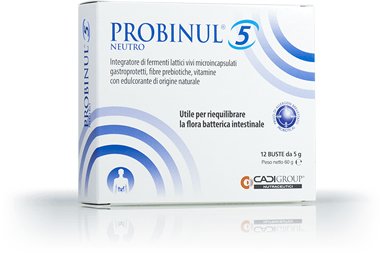 PROBINUL 5 NEUTRO 12 BUSTINE - farmacia187.it