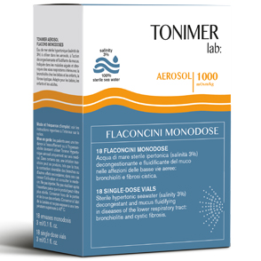 TONIMER LAB AEROSOL 18 FLACONCINI 3 ML MONODOSE - farmacia187.it