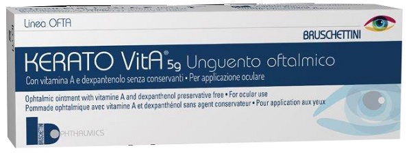 UNGUENTO OFTALMICO KERATO VITA 5 G - farmacia187.it