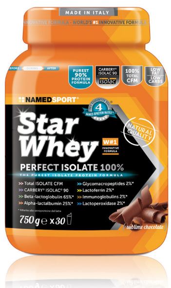 STAR WHEY SUBLIME CHOCOLATE 750 G - farmacia187.it