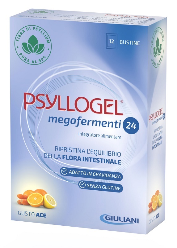 PSYLLOGEL MEGAFERMENTI 24 ACE 12 BUSTE 3 G - farmacia187.it