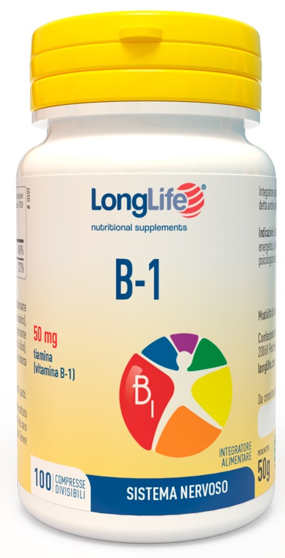 LONGLIFE B1 100 COMPRESSE 50 MG - farmacia187.it