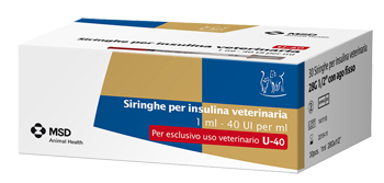 SIRINGA INSULINA USO VETERINARIO MSD-AH 30 SIRINGHE 40 UI/ML - farmacia187.it
