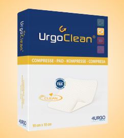 MEDICAZIONE STERILE URGOCLEAN 10X10 CM 5 PEZZI - farmacia187.it